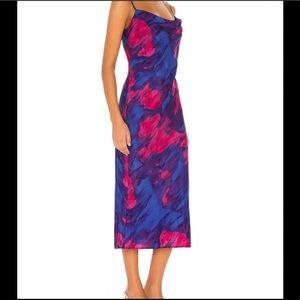 Majorelle Tie Dye Boston Midi Dress